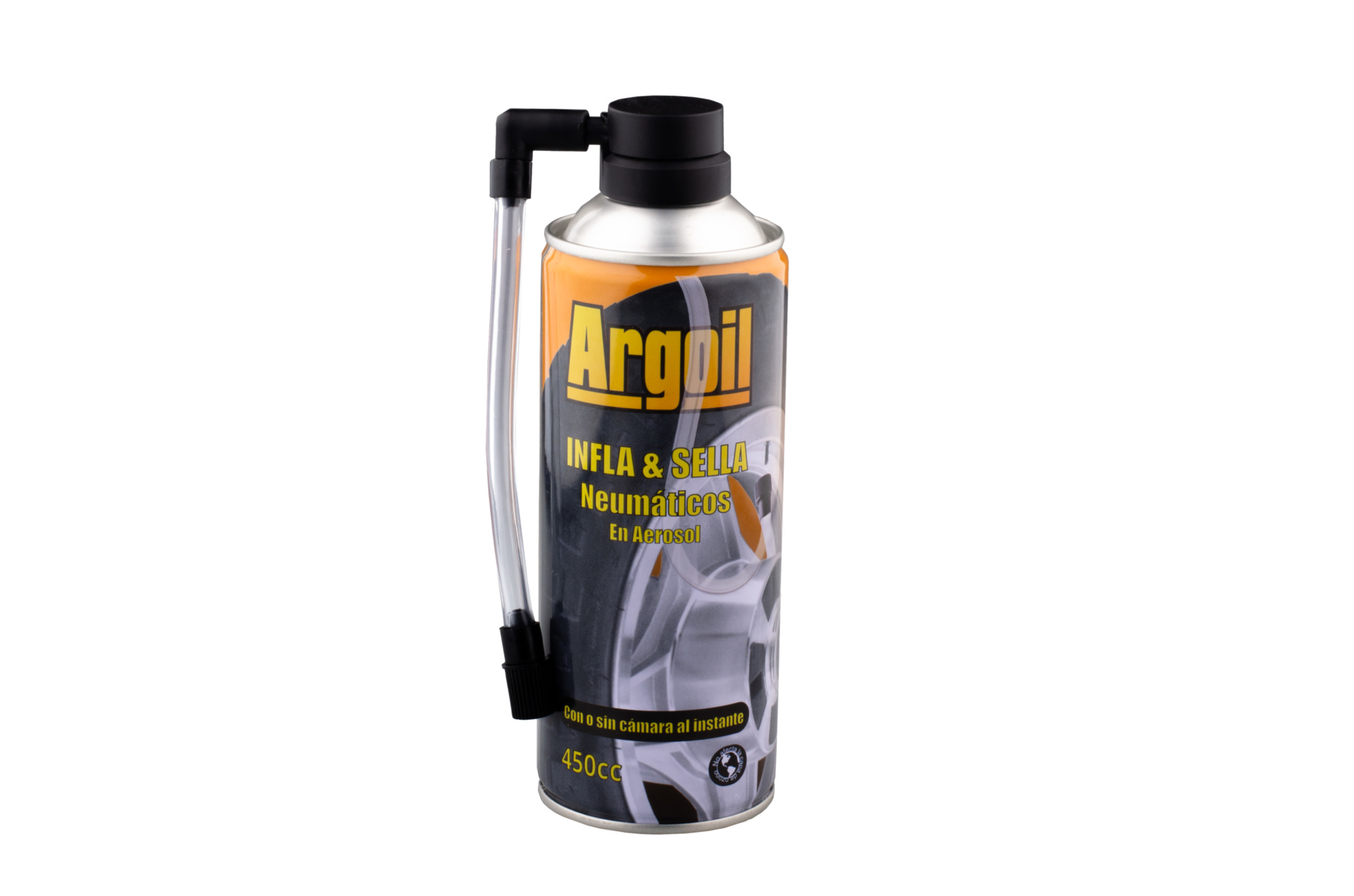 INFLA Y SELLA NEUMATICOS x 450ML .