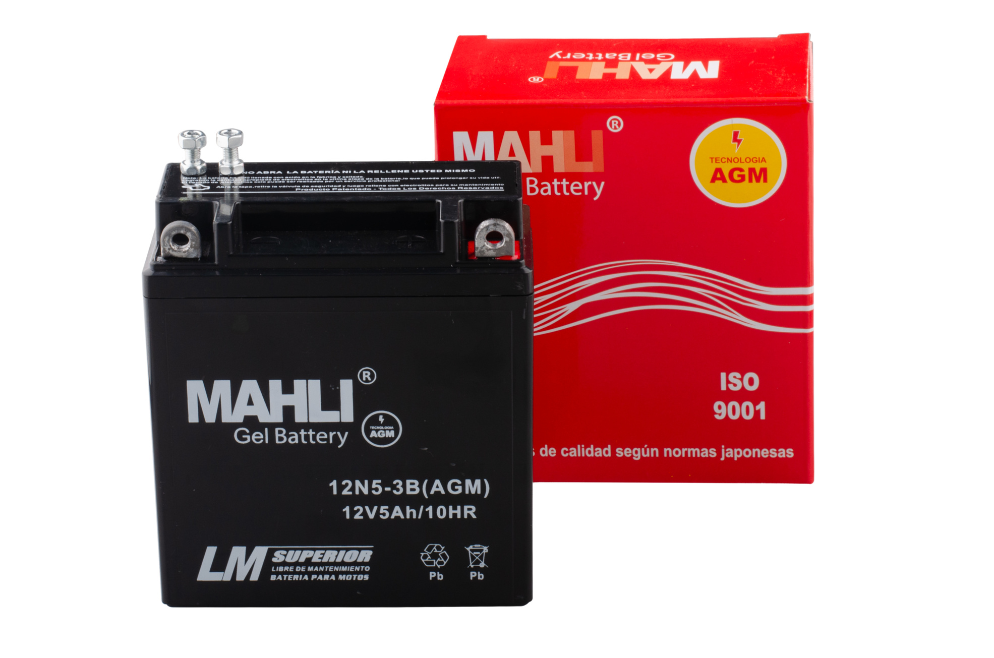 BATERIA GEL 12N 5-3B AGM .