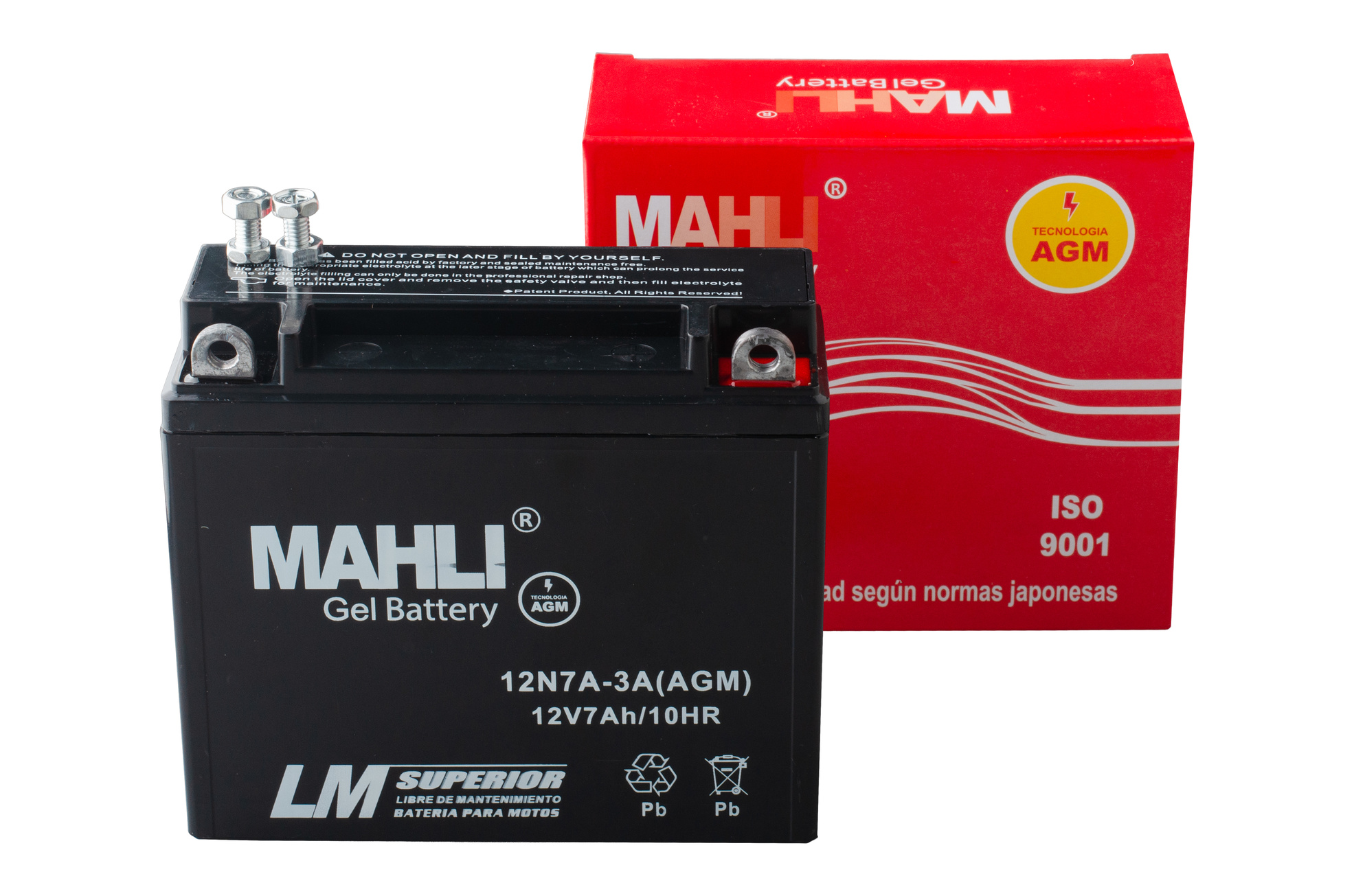 BATERIA GEL 12N 7A-3A AGM .