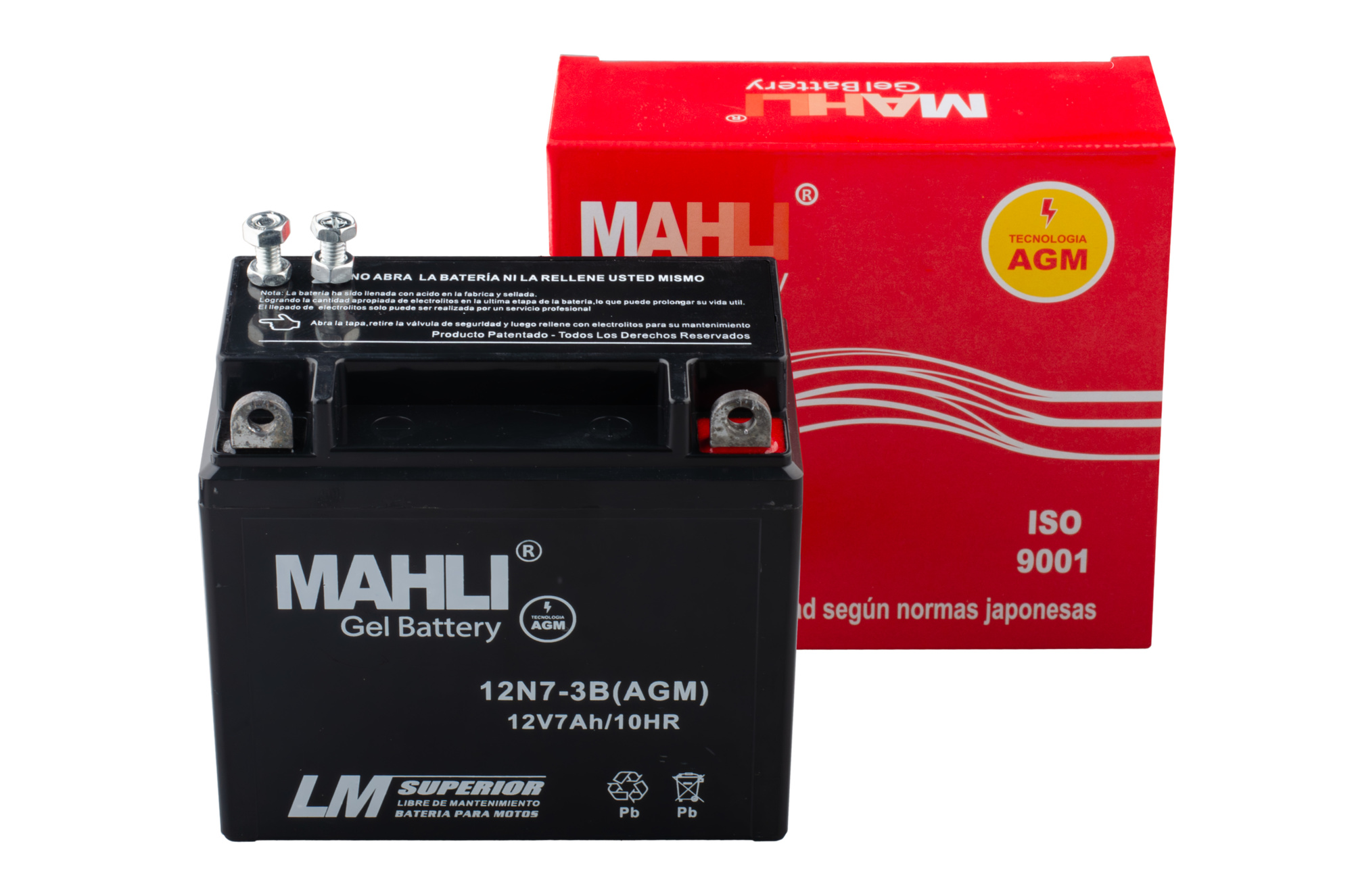 BATERIA GEL 12N 7-3B AGM .