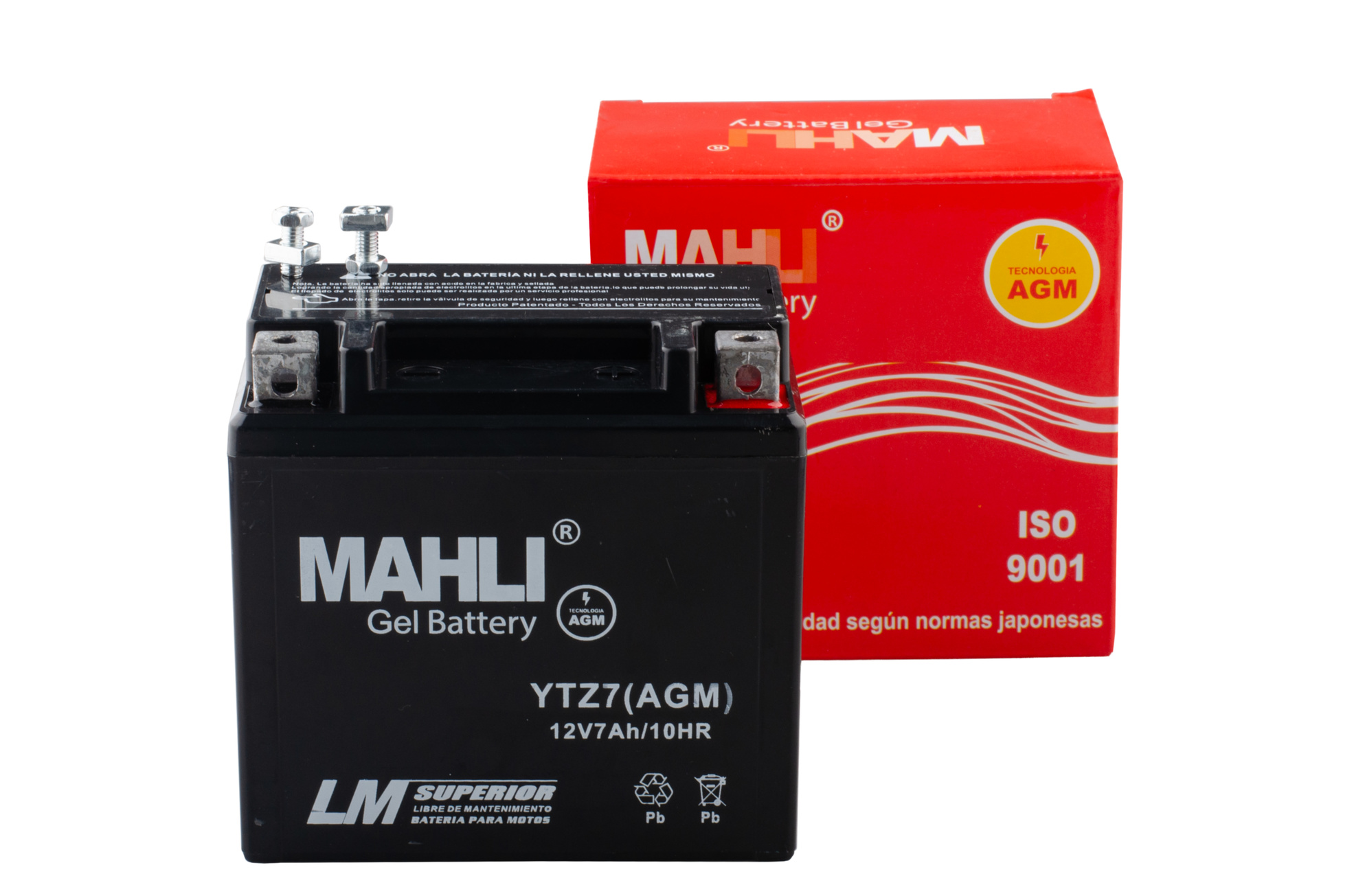 BATERIA GEL YTZ 7 AGM .