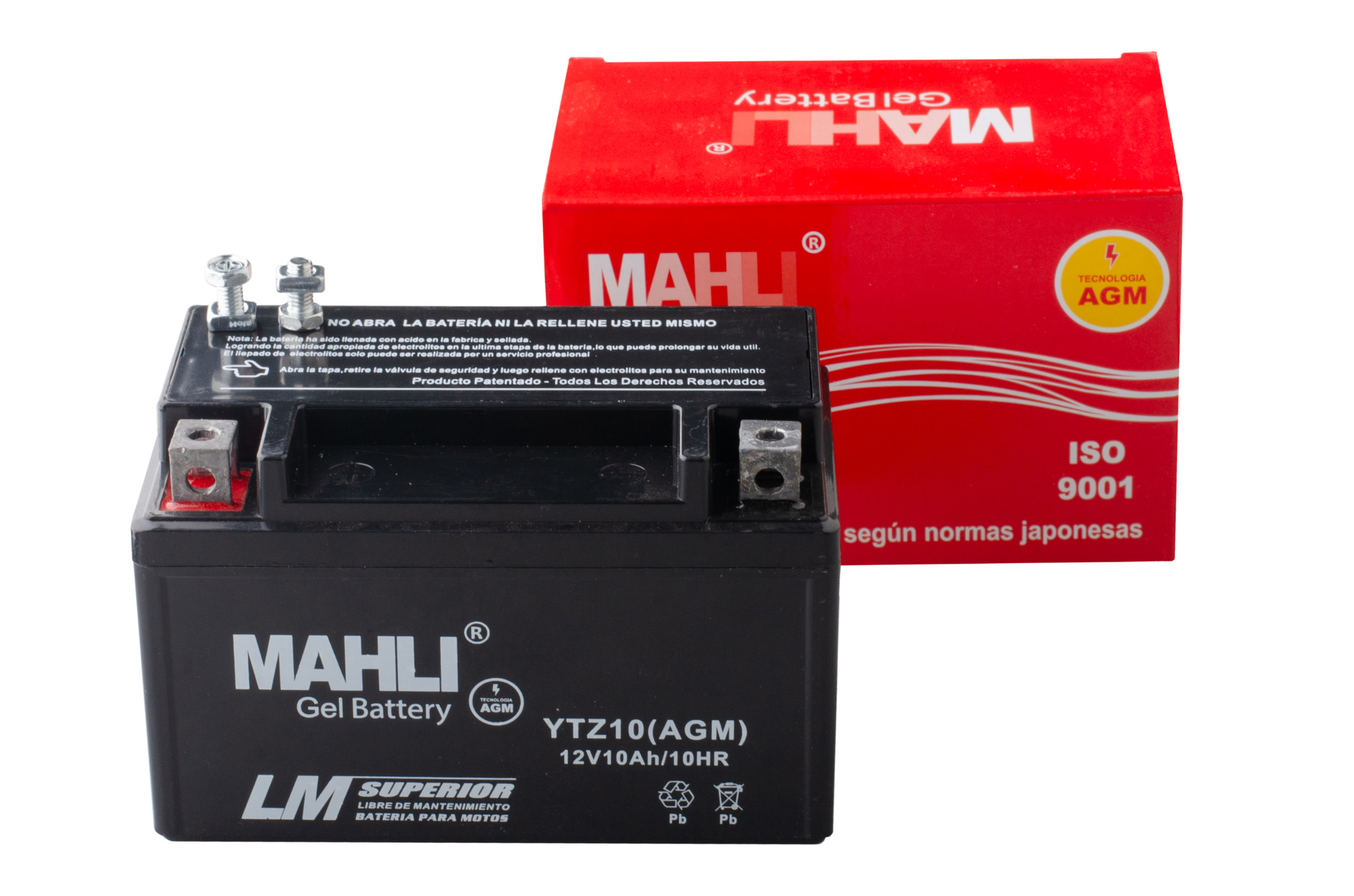 BATERIA GEL YTZ 10 AGM .