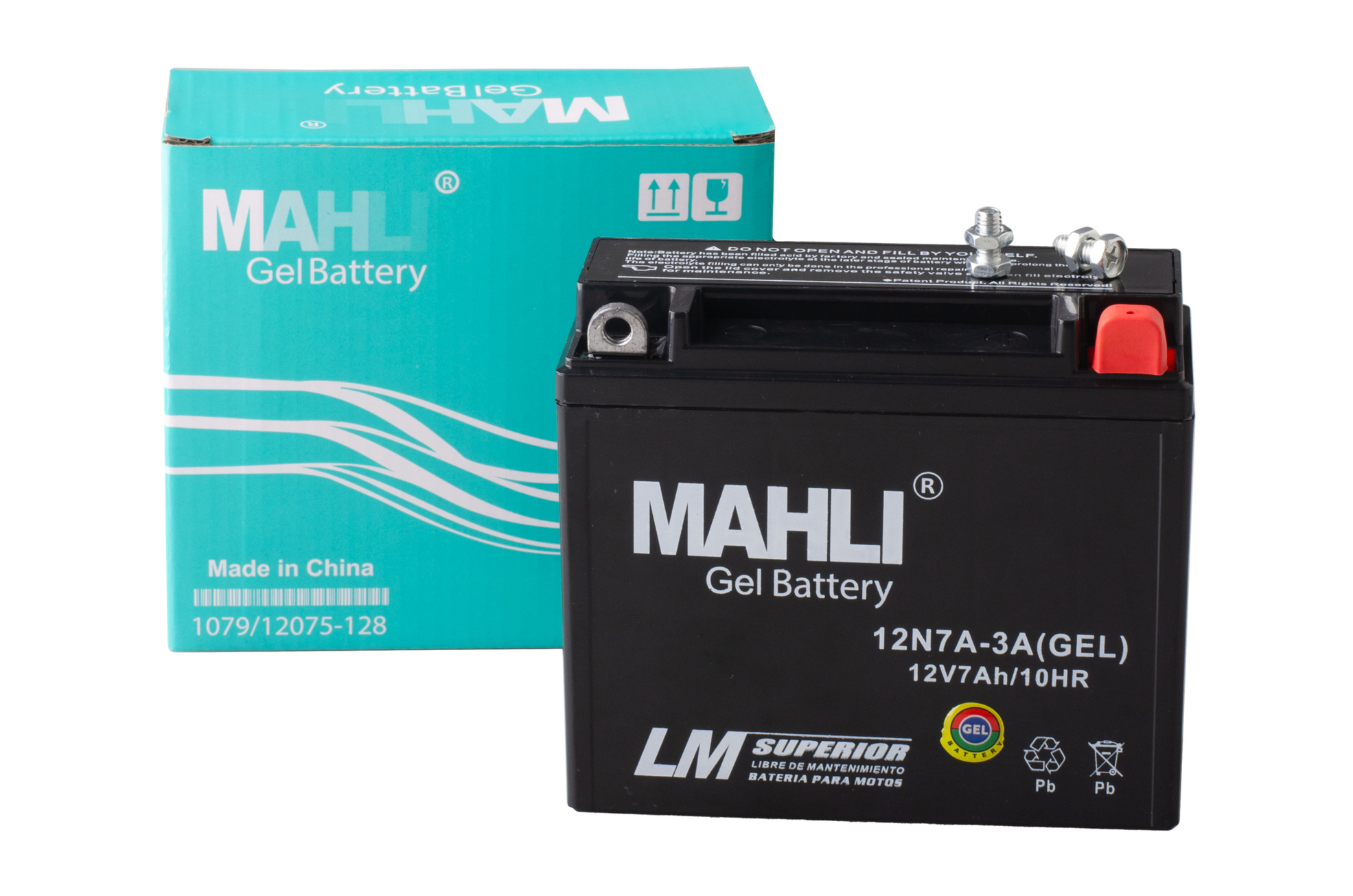 BATERIA GEL 12N 7A-3A .
