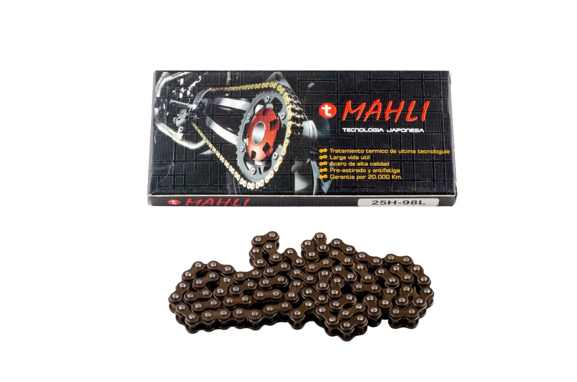 CADENA DISTRIBUCION 25H X 98L ROUSER180/SUZ.GN/EN .