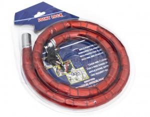 CANDADO JQ 8508 22x120 ARTICULADO ROJO NSU