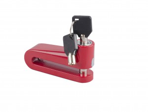 CANDADO DISCO DE FRENO JQ8707 ROJO GRANDE NSU