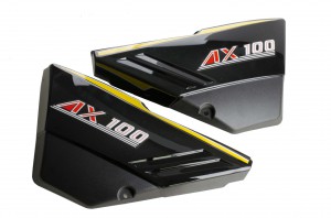 CACHAS COLOR SUZUKI AX 100 JGO NEGRO NSU