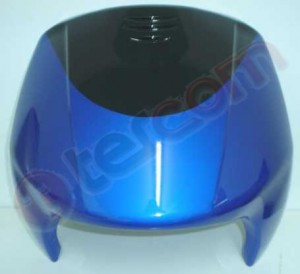 CUBRE FRENTE MOTOMEL FUSION NEGRO NSU