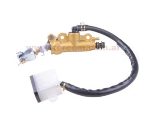 BOMBA DE FRENO UNIVERSAL C/CAB.MOVIBLE DORADA NSU