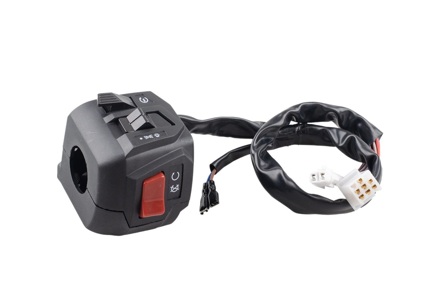 COMANDO BAJAJ ROUSER NS200/150/160 LUCES IZQ.. NSU