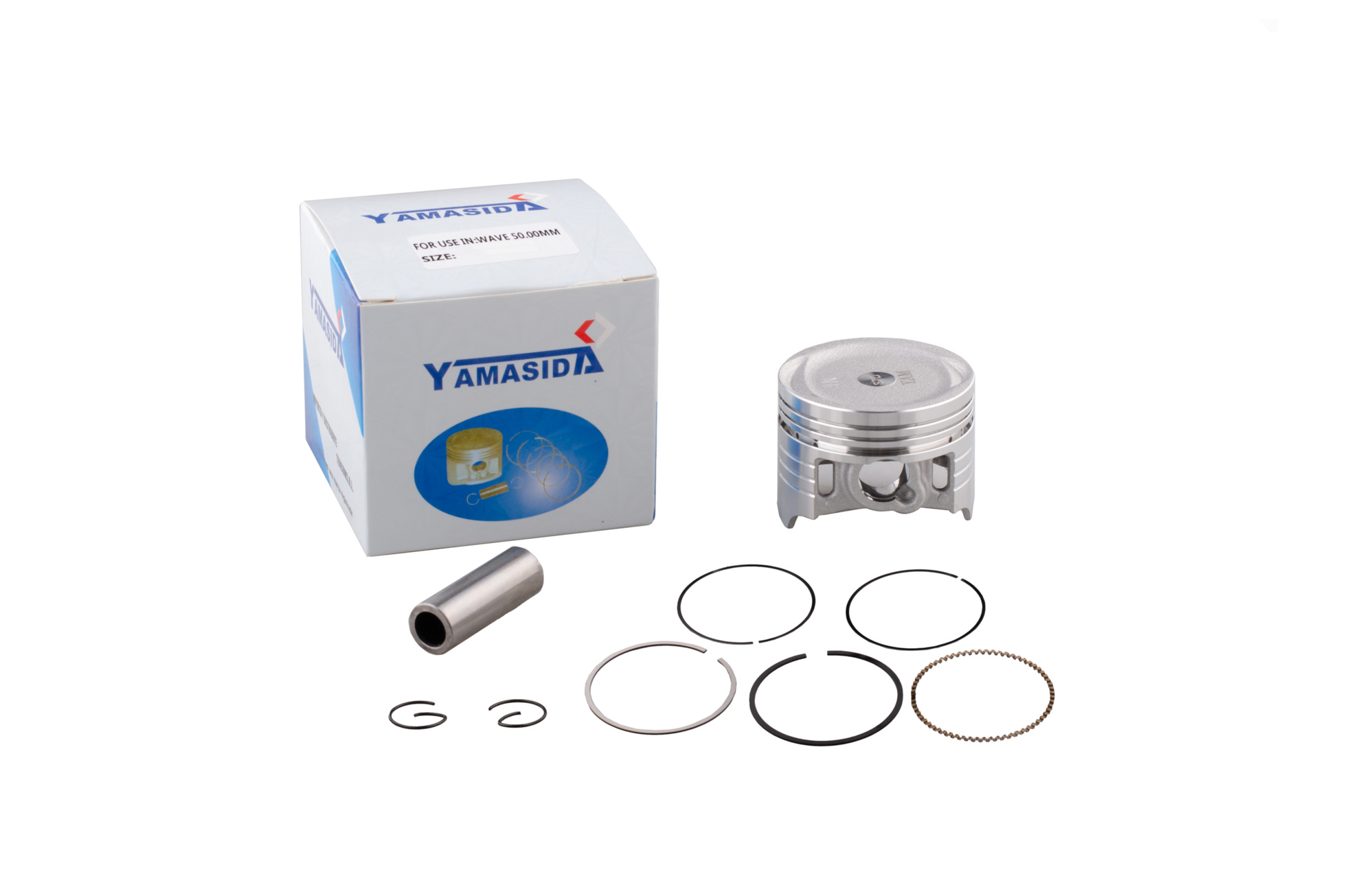 PISTON KIT HONDA WAVE 110S 50.00 MM 0.25 KWW NSU