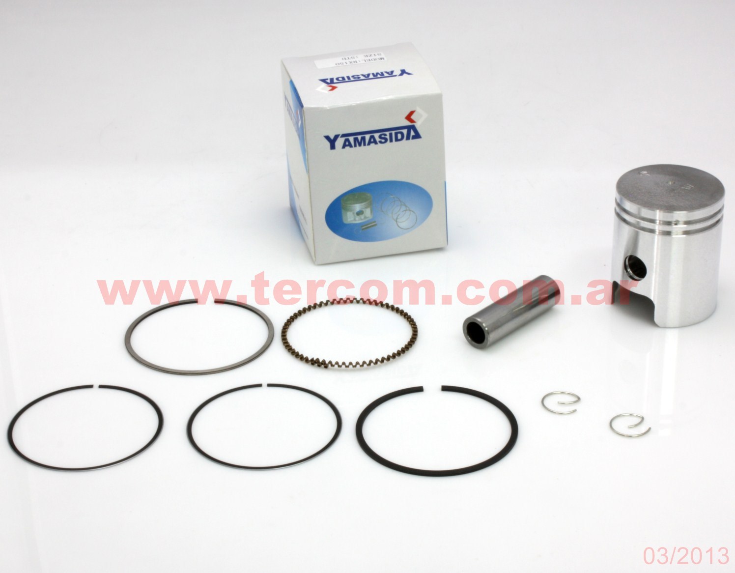 PISTON KIT YAMAHA YBR125/ XTZ 125 2.00 NSU