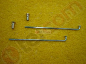 RAYOS RUEDA 3,2 X 115 C/NIPLE NSU