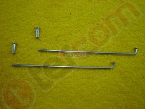 RAYOS RUEDA 4 X 205 C/NIPLE NSU