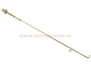 VARILLA FRENO MOTOMEL BLITZ C/OREJA (480MM) NSU