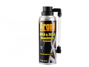 INFLA Y SELLA NEUMATICOS x 150g 237ml ARGOIL